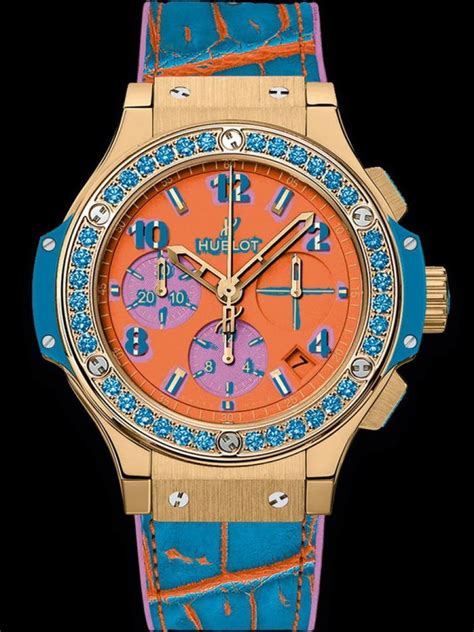 hublot 341.vl.4789.lr.1207.pop15|Hublot Big Bang 'pop Art Yellow Gold Blue', Reference 341.vl.